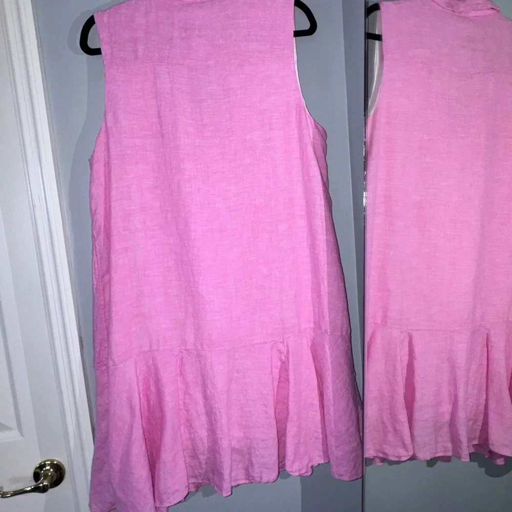 Lilly Pulitzer Pink Sleeveless Mini Dress - Picture 6 of 8